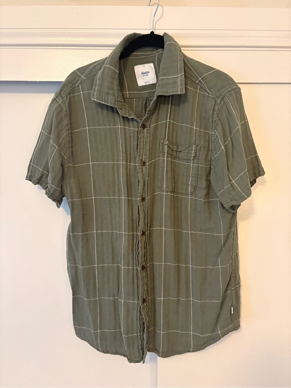 Katin Men’s Alan button shirt Large